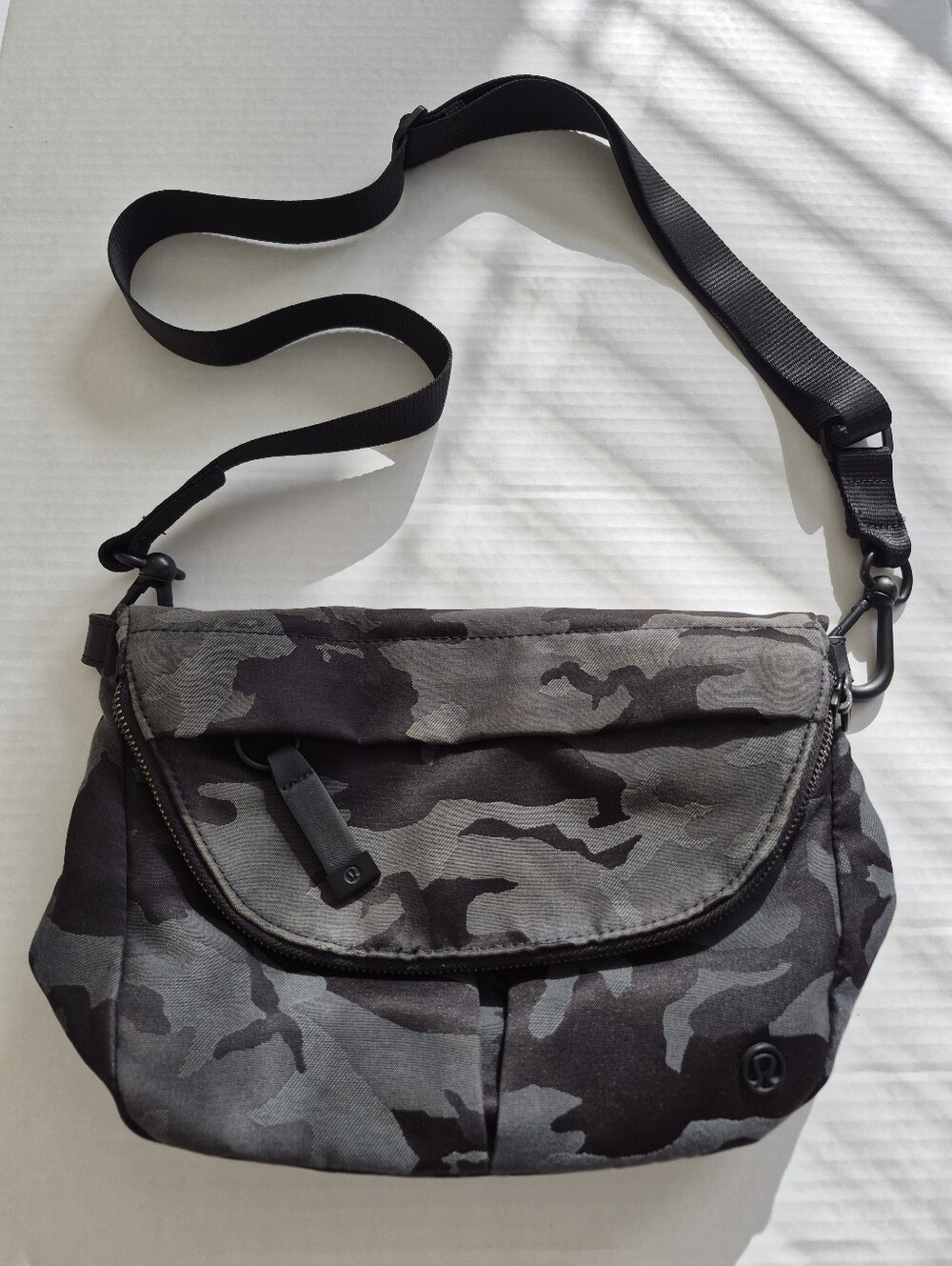 Lululemon All Night Festival Bag *5L Jacquard Camo  Obsidian/Black
